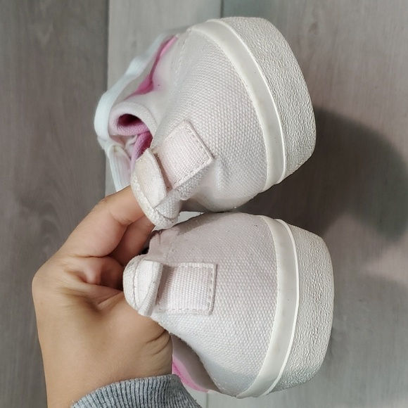 J.Crew Womens Colorblock Dip Dyed Fuchsia Sneakers shoes sz 10H - Picture 7 of 12